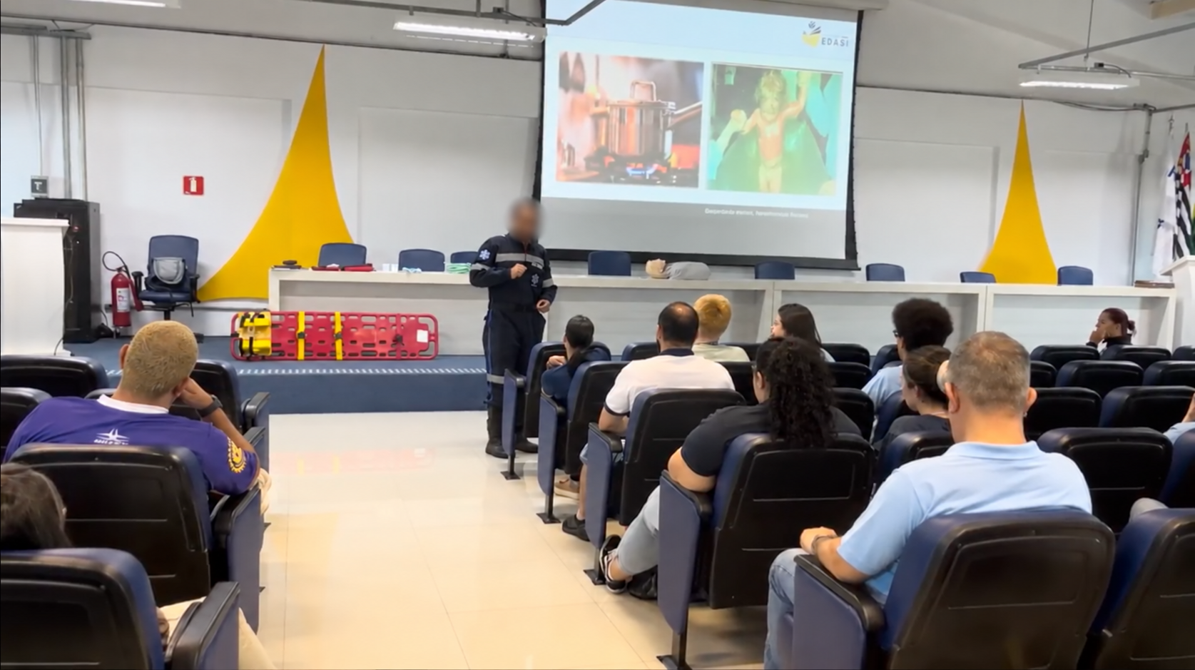 Palestra do EDASI para participantes no CAMP SBC
